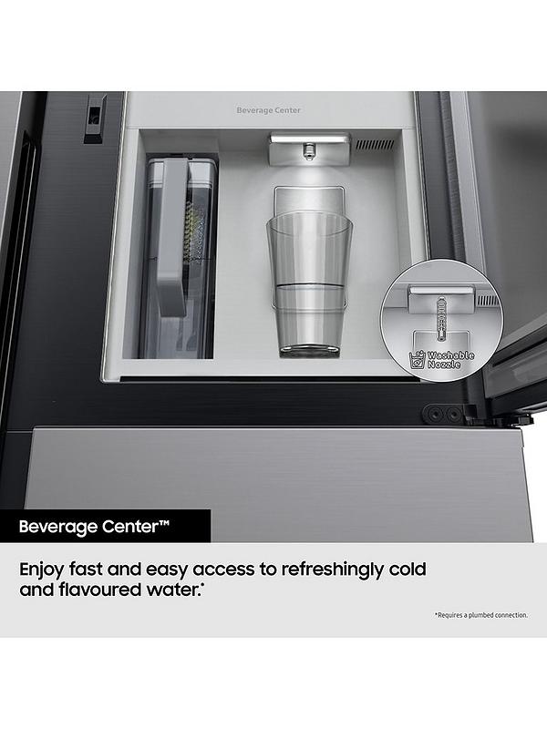 Samsung RH69DG893ES9EU American Style Fridge Freezer with Beverage Centre™ - Silver - Image 4